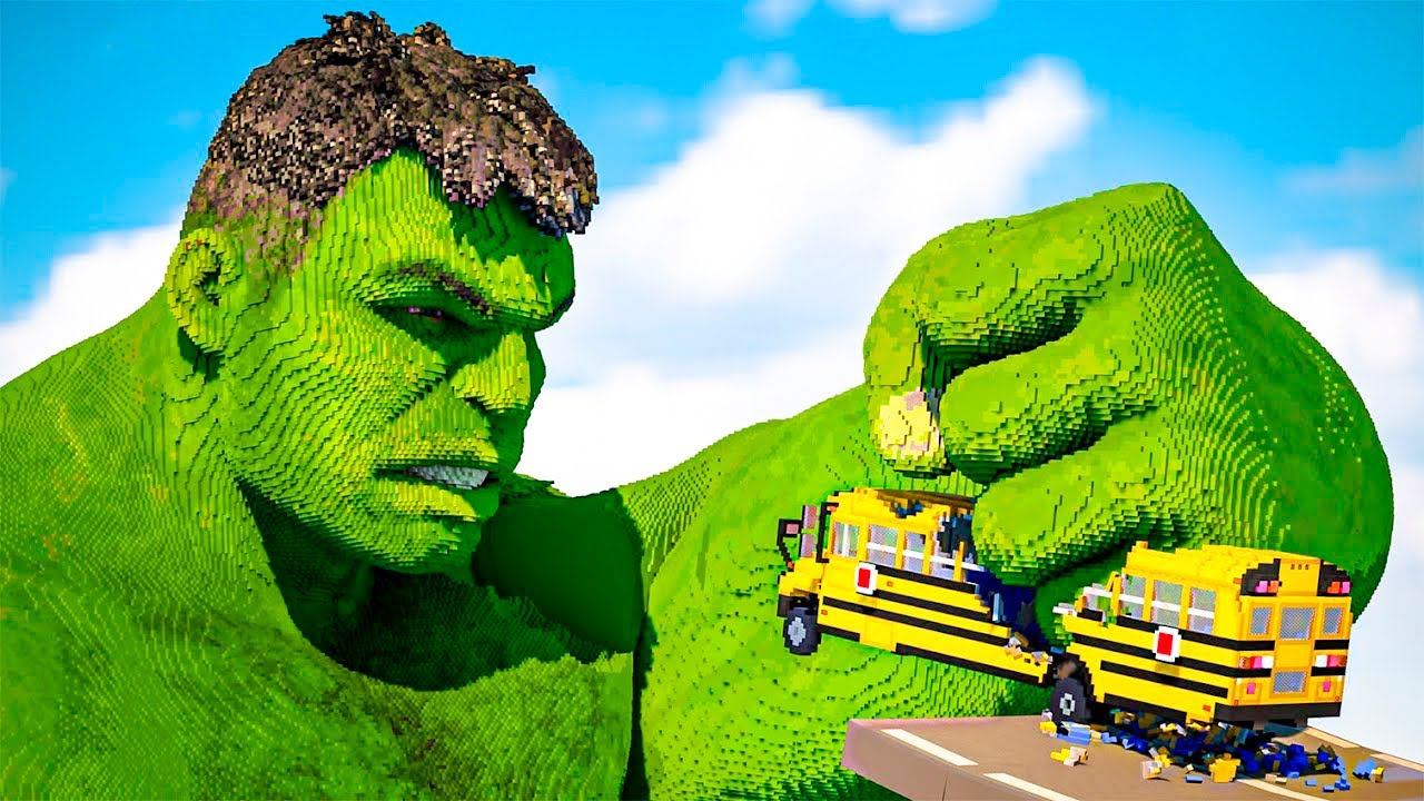 МАШИНЫ ПРОТИВ ХАЛКА В TEARDOWN! HULK ЭКСПЕРИМЕНТ ОБЗОР МОДА В TEARDOWN! ТИРДАУН МОДЫ ИГРЫ
